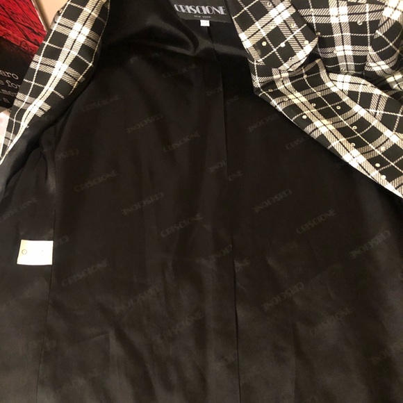 Vintage 1980’s Criscione NY Plaid Blazer - Picture 7 of 14